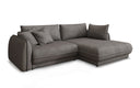 Designer Ecksofa Mojave II Stoff mit Schlaffunktion und Stauraum