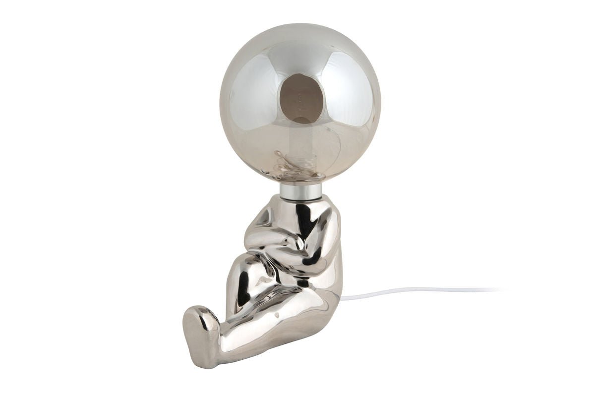 Tischlampe Antman (sitzend)  - Designlampe Hochglanz beschichtet mit LED