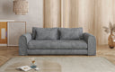 Designer Sofa Lil Buddy 3 Sitzer mit Schlaffunktion und Stauraum in Breitcord