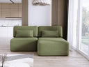 Designer Ecksofa Tilia Cord mit Schlaffunktion und Stauraum
