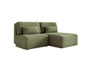 Designer Ecksofa Tilia Cord mit Schlaffunktion und Stauraum