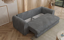 Designer Sofa Lil Buddy 3 Sitzer mit Schlaffunktion und Stauraum in Breitcord