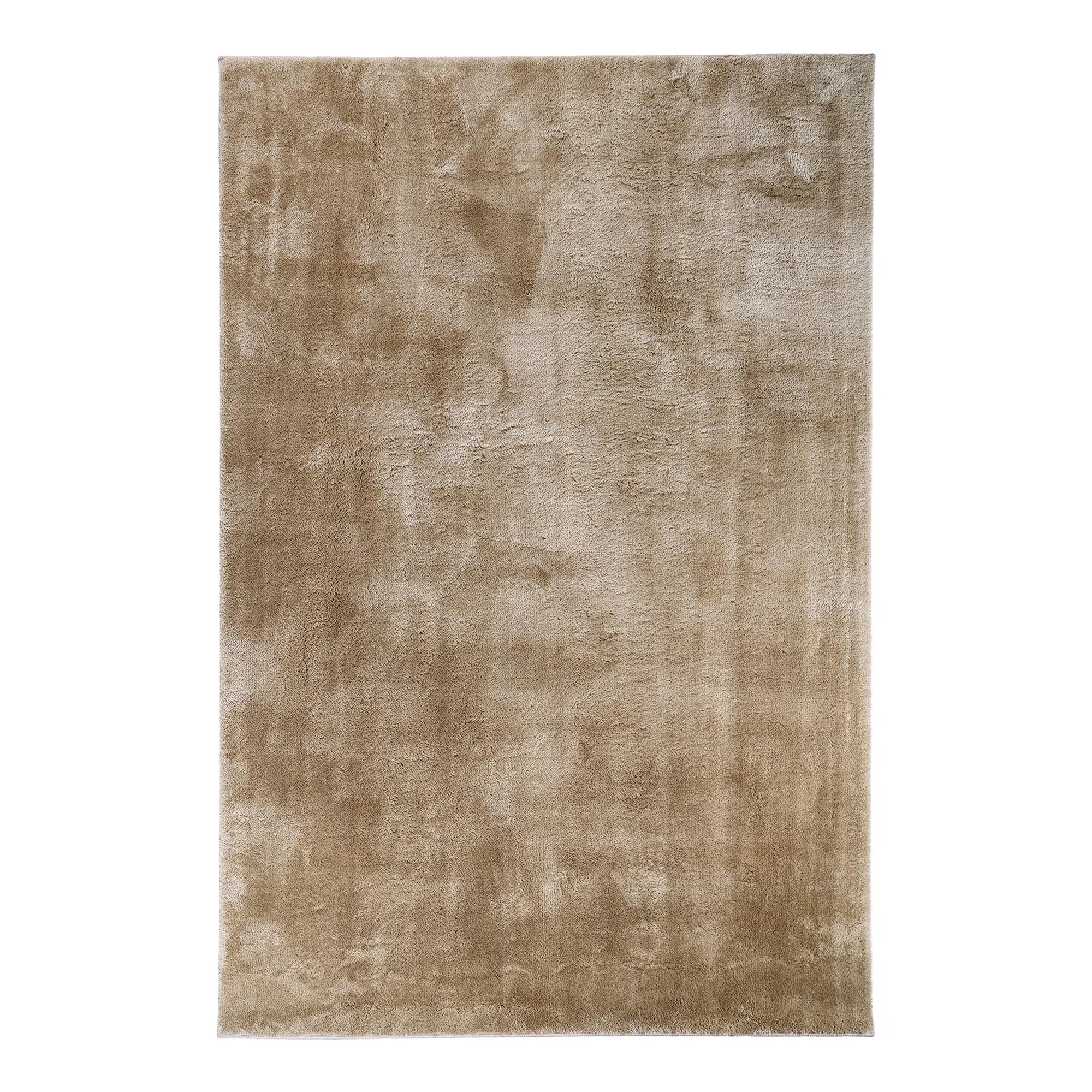 Teppich Velano – Moderner Hochflorteppich in Sand oder Grün, 200x300 cm