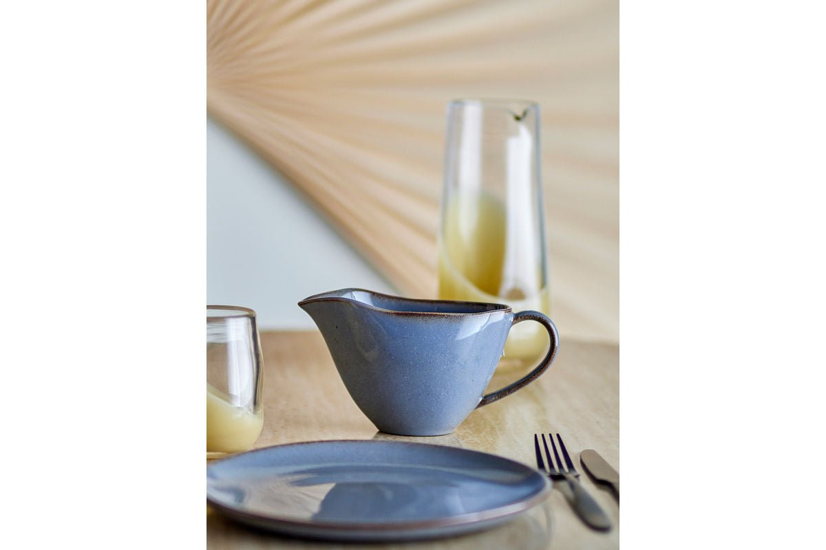 Sauciere Elinay – Steingut mit reaktiver Glasur