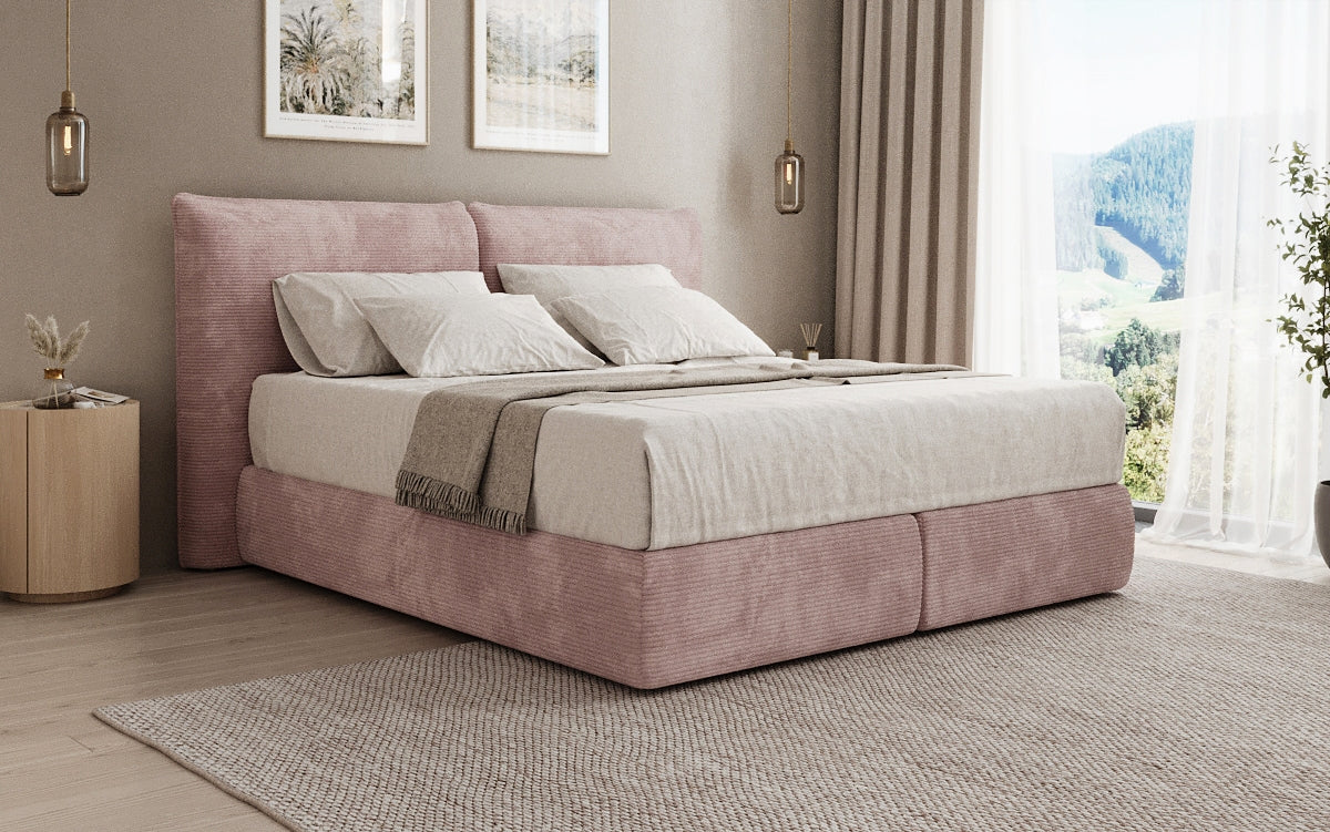 Boxspringbett Pillo in Cord