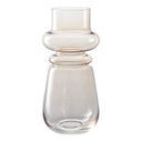 Vase Eleni – Rauchglas in sanftem Braun