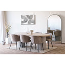 Vase Solana – Beige-Braun aus Zement