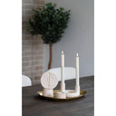 Kerzenhalter Ceramo Duo – Keramik in Beige