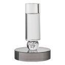 Cresto Kerzenhalter-Set (2-tlg.) – Grau & Braun aus Glas