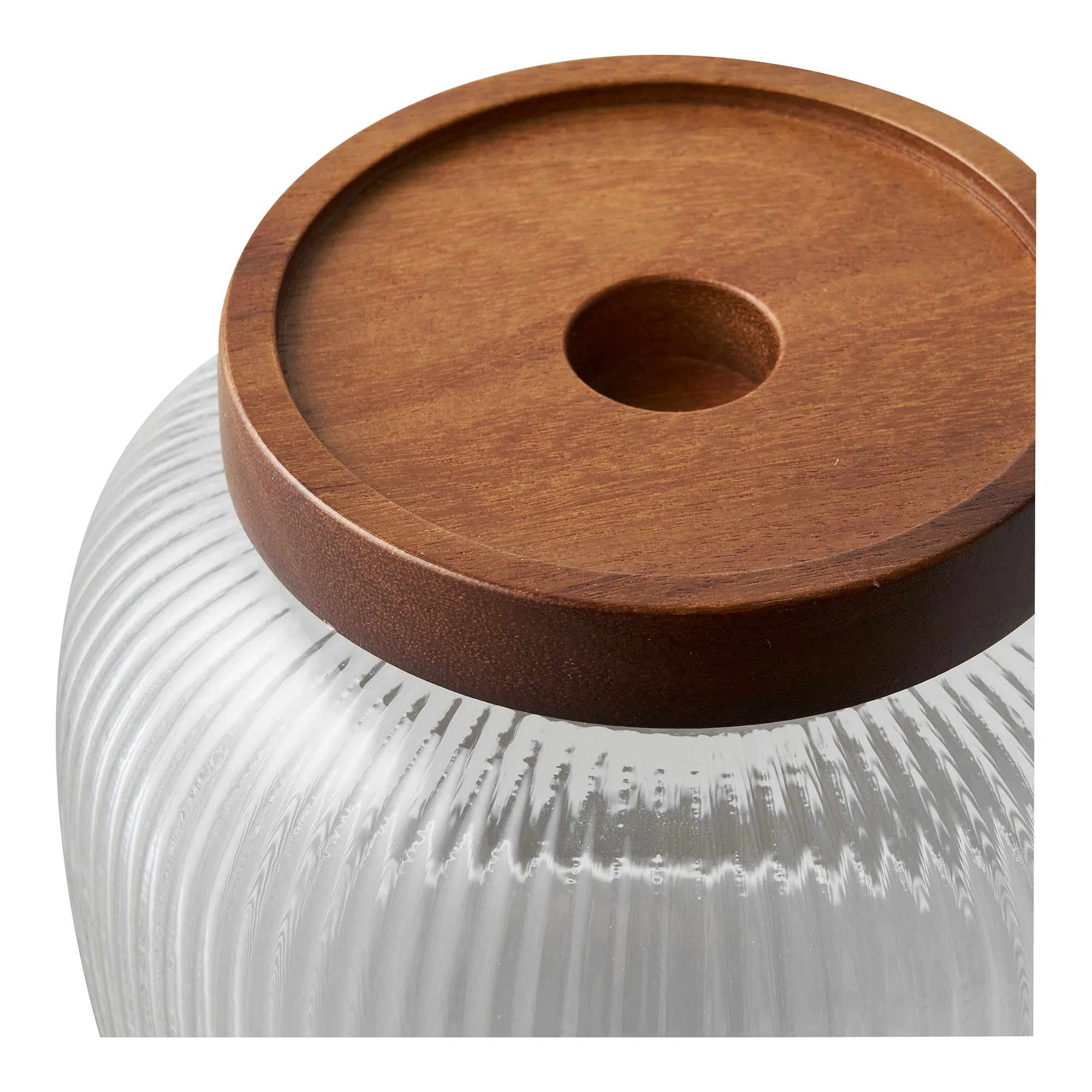 Aufbewahrungsdose Elvaria - aus Glas gefertigt mit Deckel (2er Set)