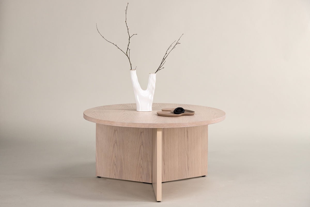 Couchtisch Allan - mit Holzoptik