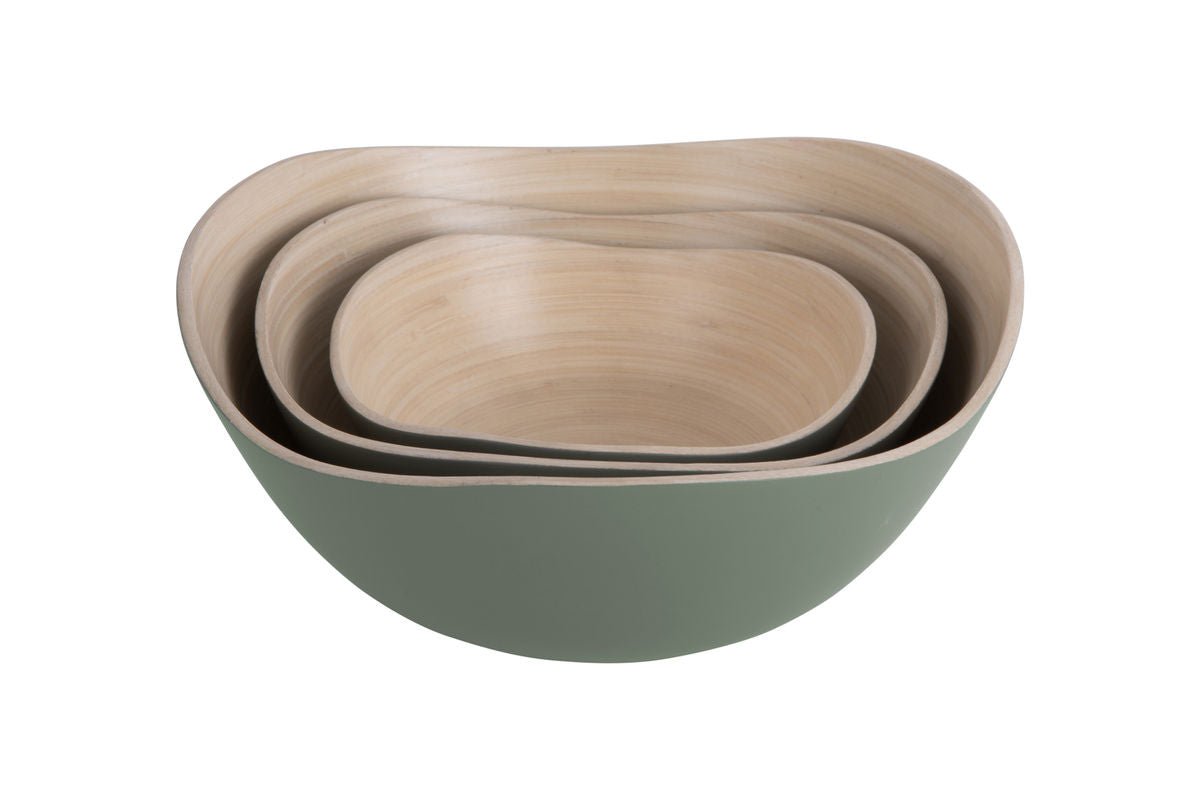 Schale Clarioné – gefertigt aus Bamboo (3er Set)