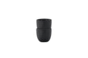 Eierbecher Black Swan - 2er-Set aus schwarzem Porzellan