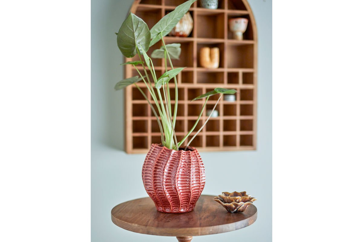 Vase „Cori“ – Keramikvase mit Rillen