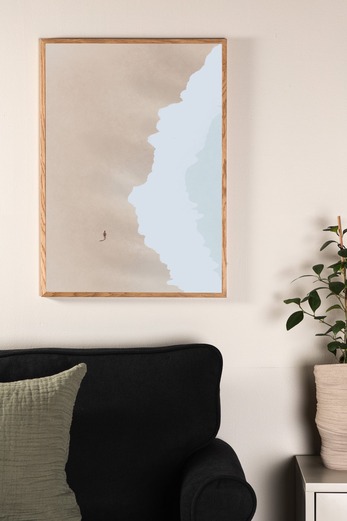 Poster Meeresrauschen aus hochwertigem Papier