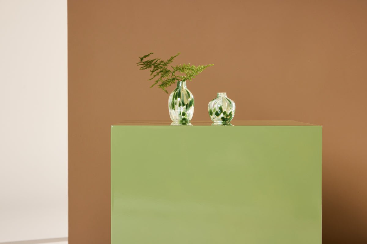 Couchtisch/Beistelltisch Nivara – Würfel mit außergewöhnlicher Optik