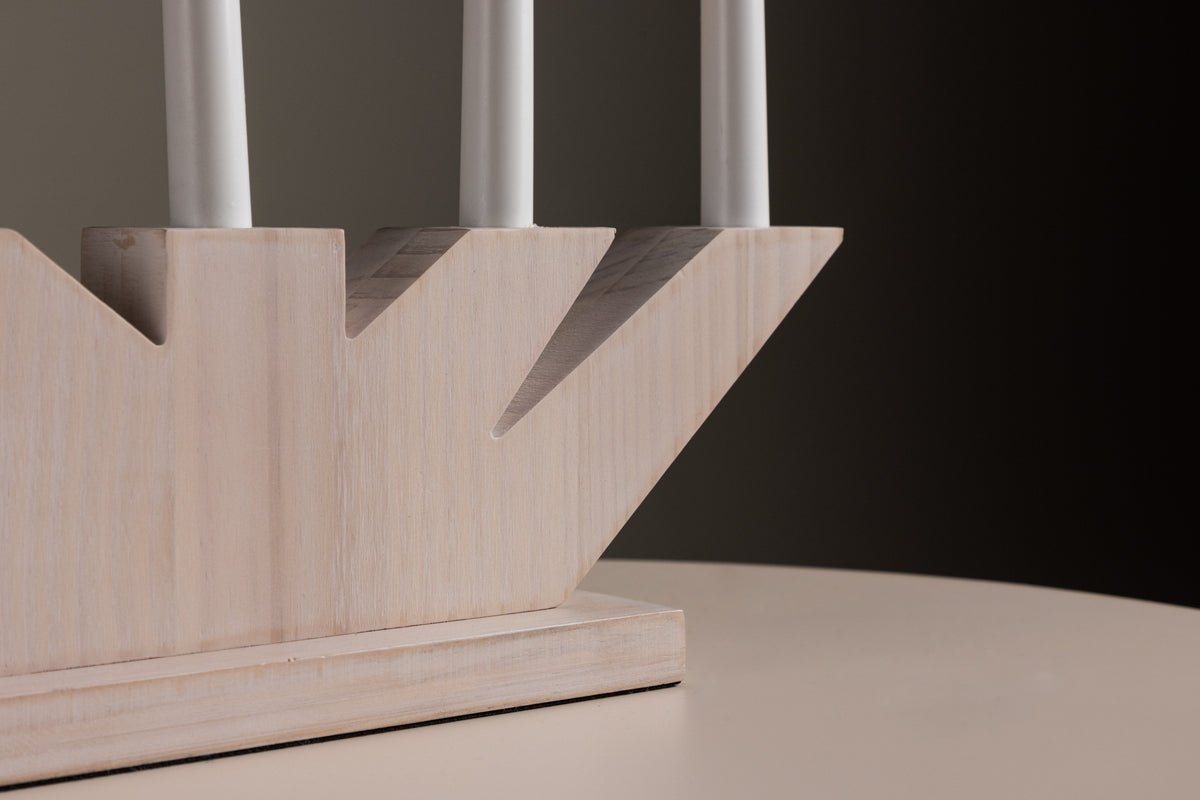 Weihnachtsbeleuchtung Alvra - stimmungsvoller Adventskerzenhalter