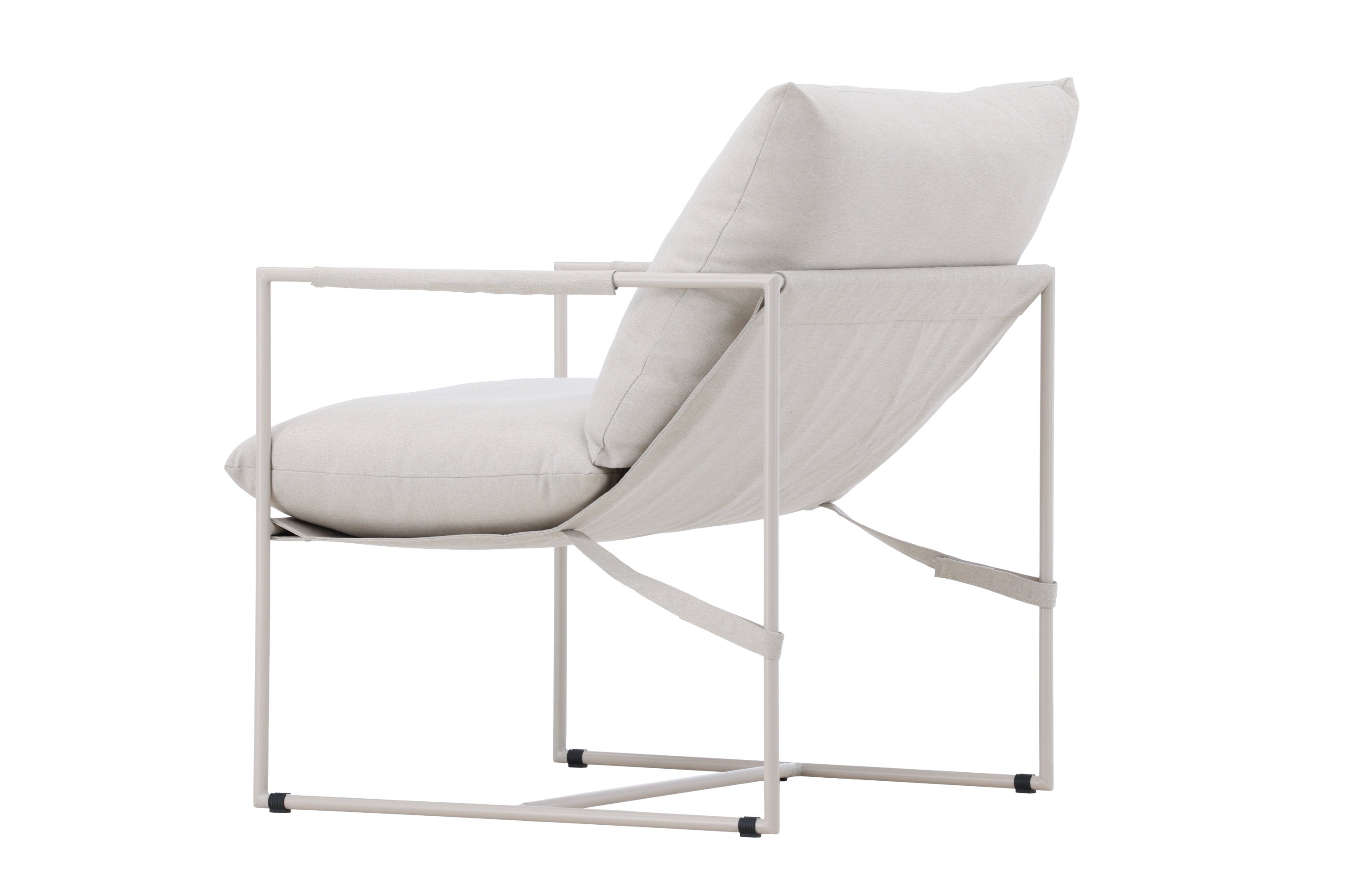 Stuhl Brika - In Beige mit Sitzkissen