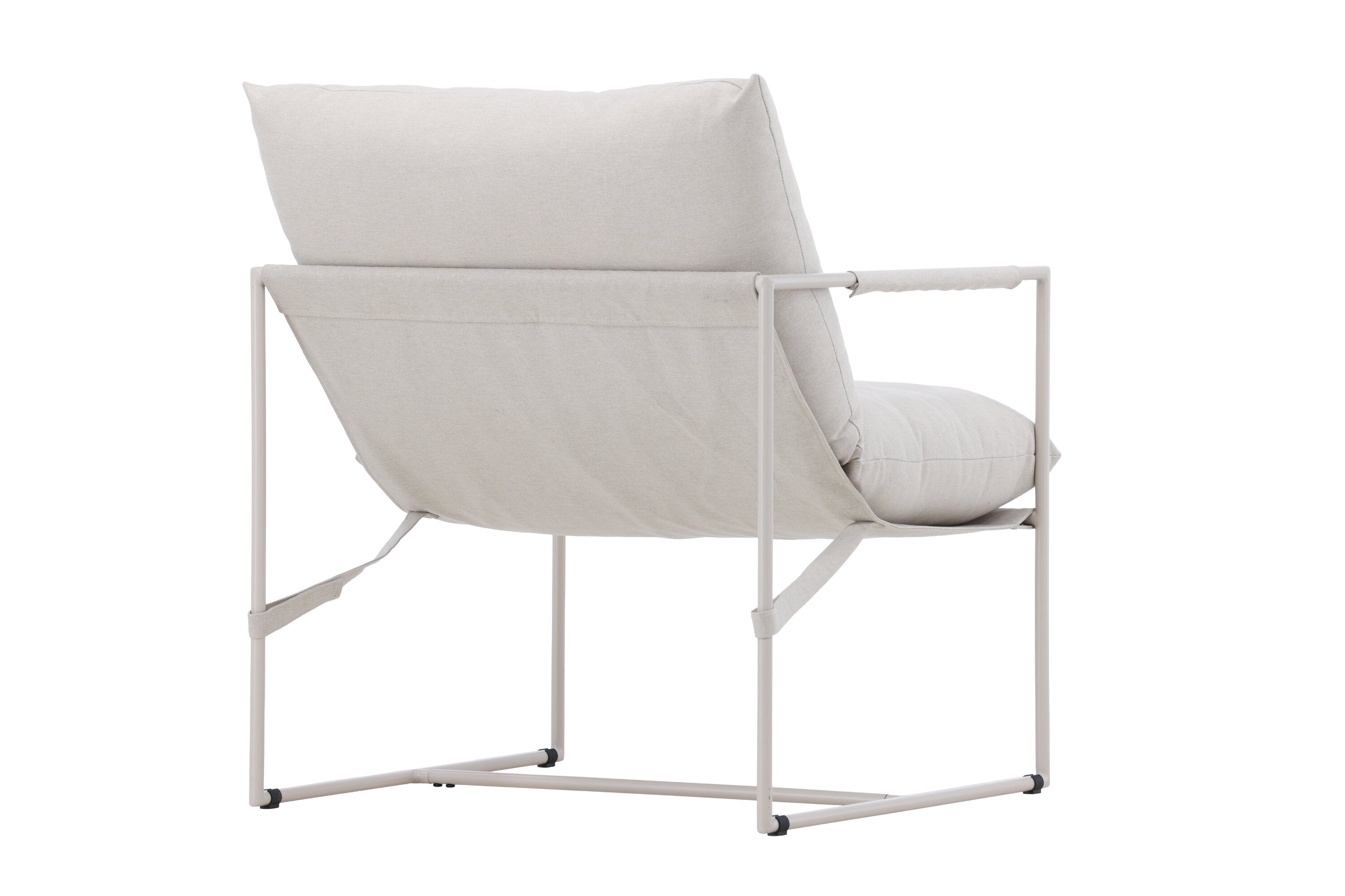 Stuhl Brika - In Beige mit Sitzkissen