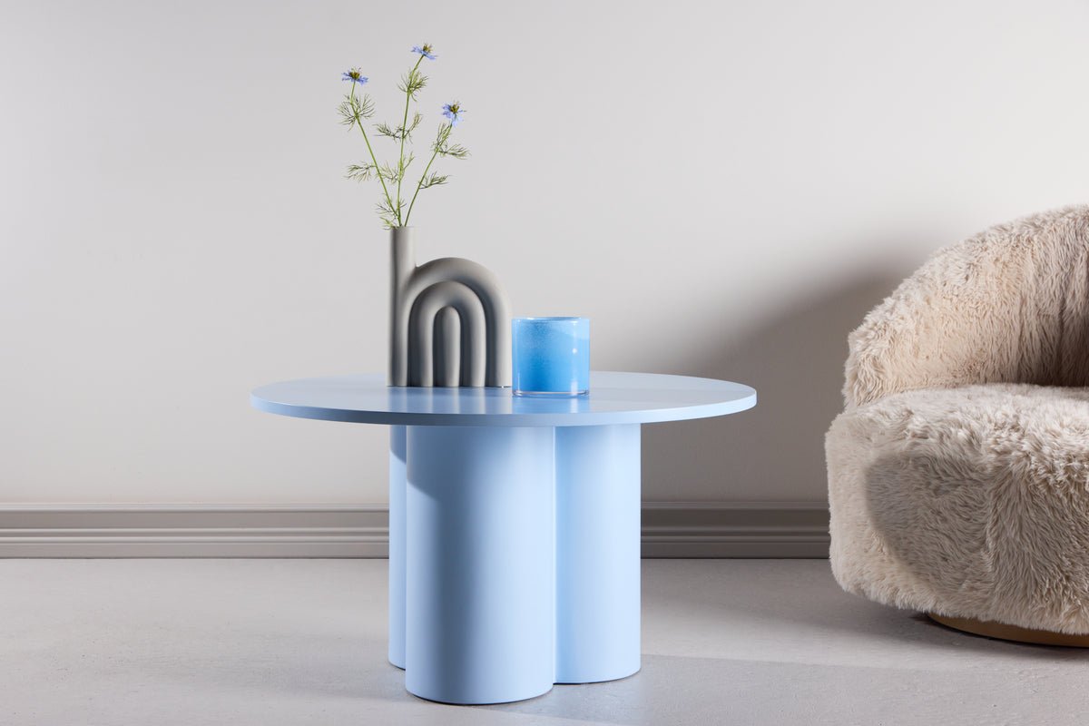 Couchtisch Azzurro Ø80 cm – Rundtisch