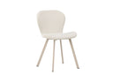 2er Set - Stuhl Milio in edlem Beige