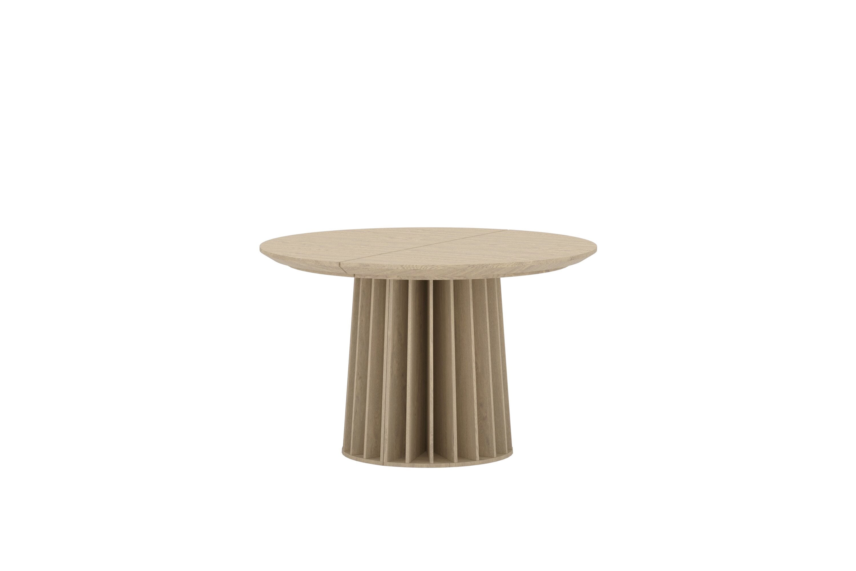 Esstisch Varelo - Runde Form in Naturoptik