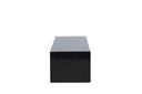 Designer TV-Lowboard Noirra – Schwebendes Design in Schwarz