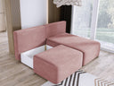 Designer Ecksofa Tilia Cord mit Schlaffunktion und Stauraum