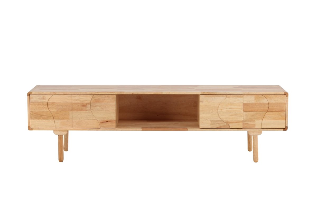 Kommode Janice - 200 cm Sideboard aus Gummibaumholz
