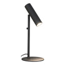 Tischlampe Lazaro – Metall-Akzent in Schwarz oder Gold