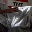 Minecraft Kuscheldecke Glow – mit Glow-in-the-Dark Effekt & weichem Fleece