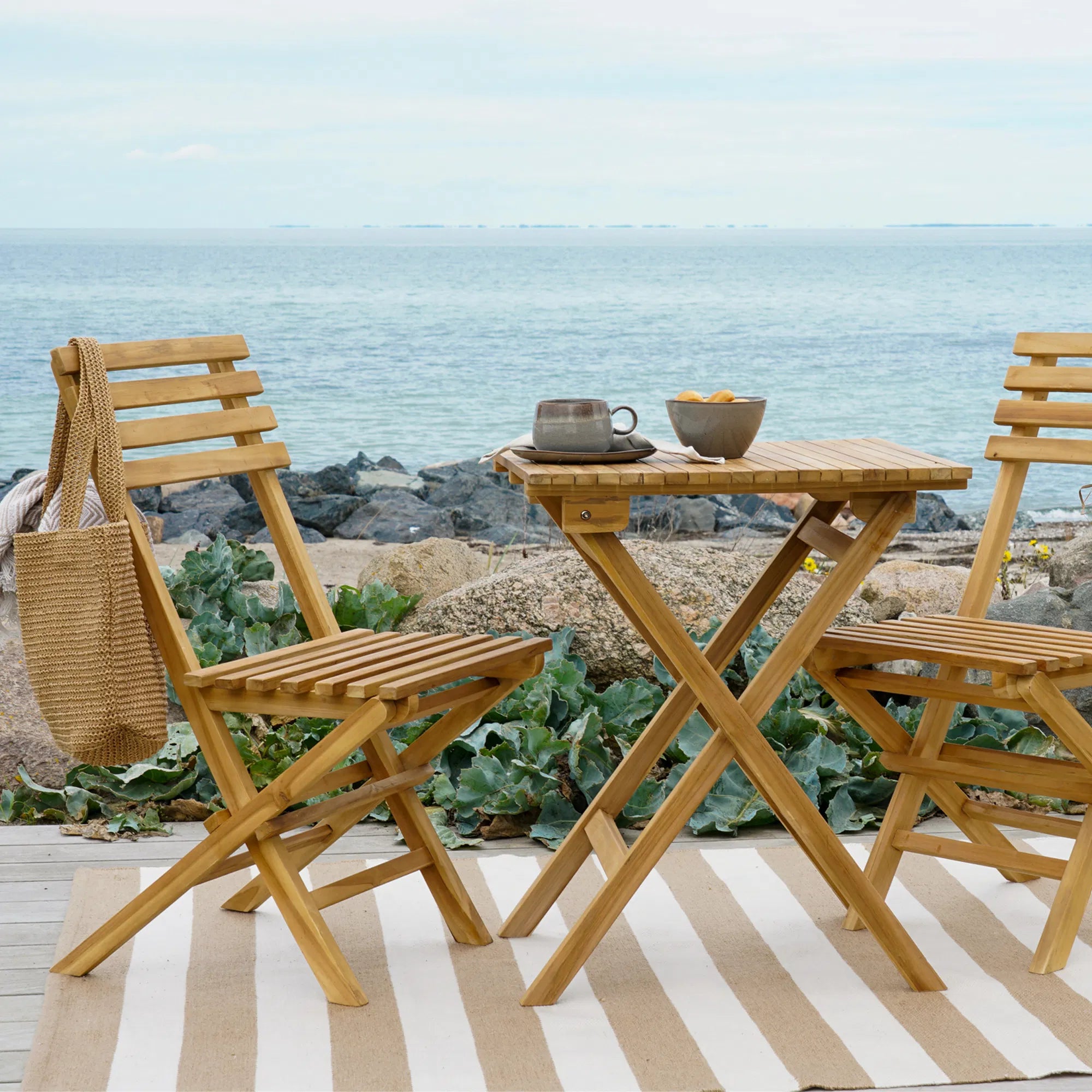 Garten Essgruppe Ravello aus Teakholz