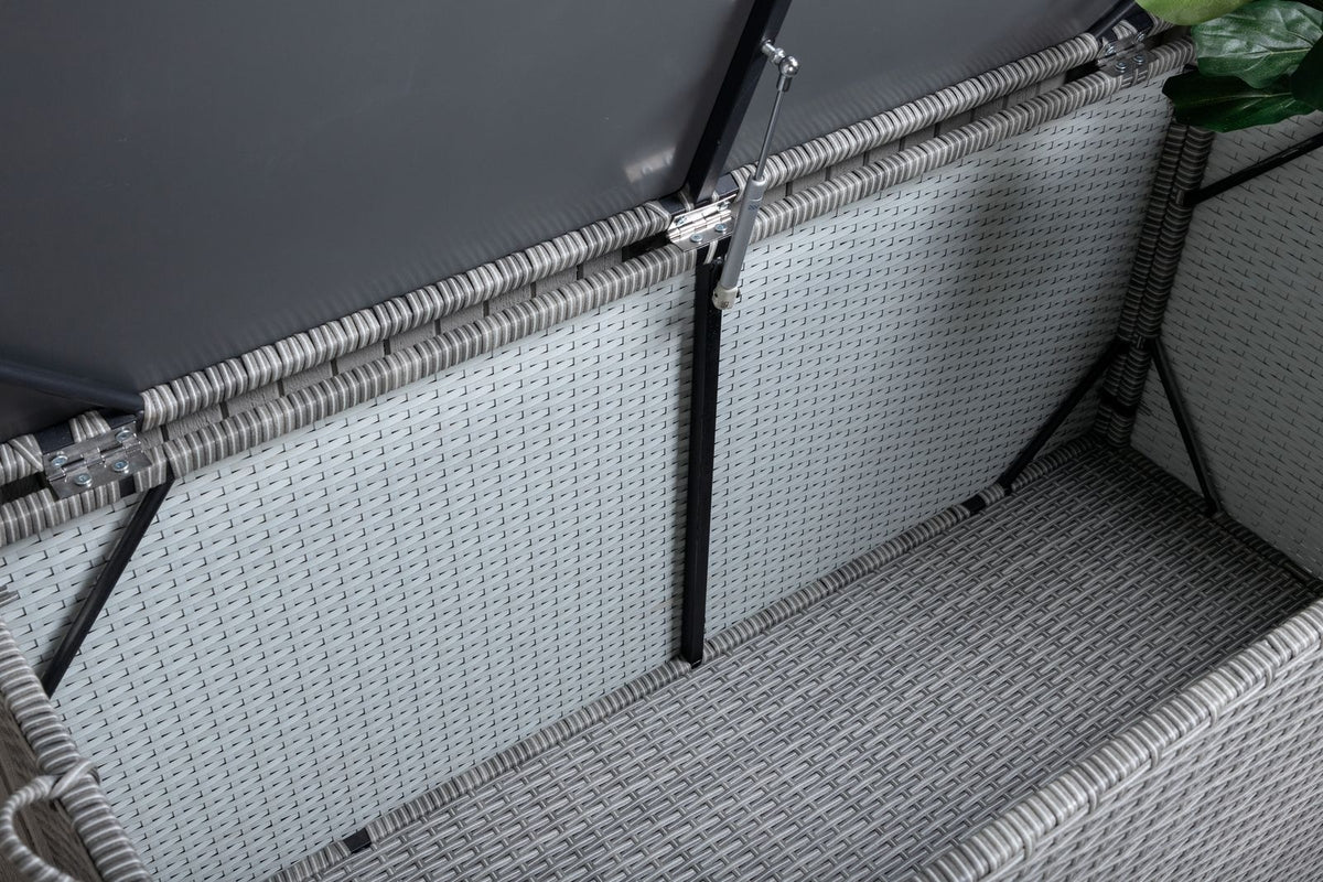 Garten Kissenbox Dimmy - Wahlweise in Grau, Natur oder Weiß