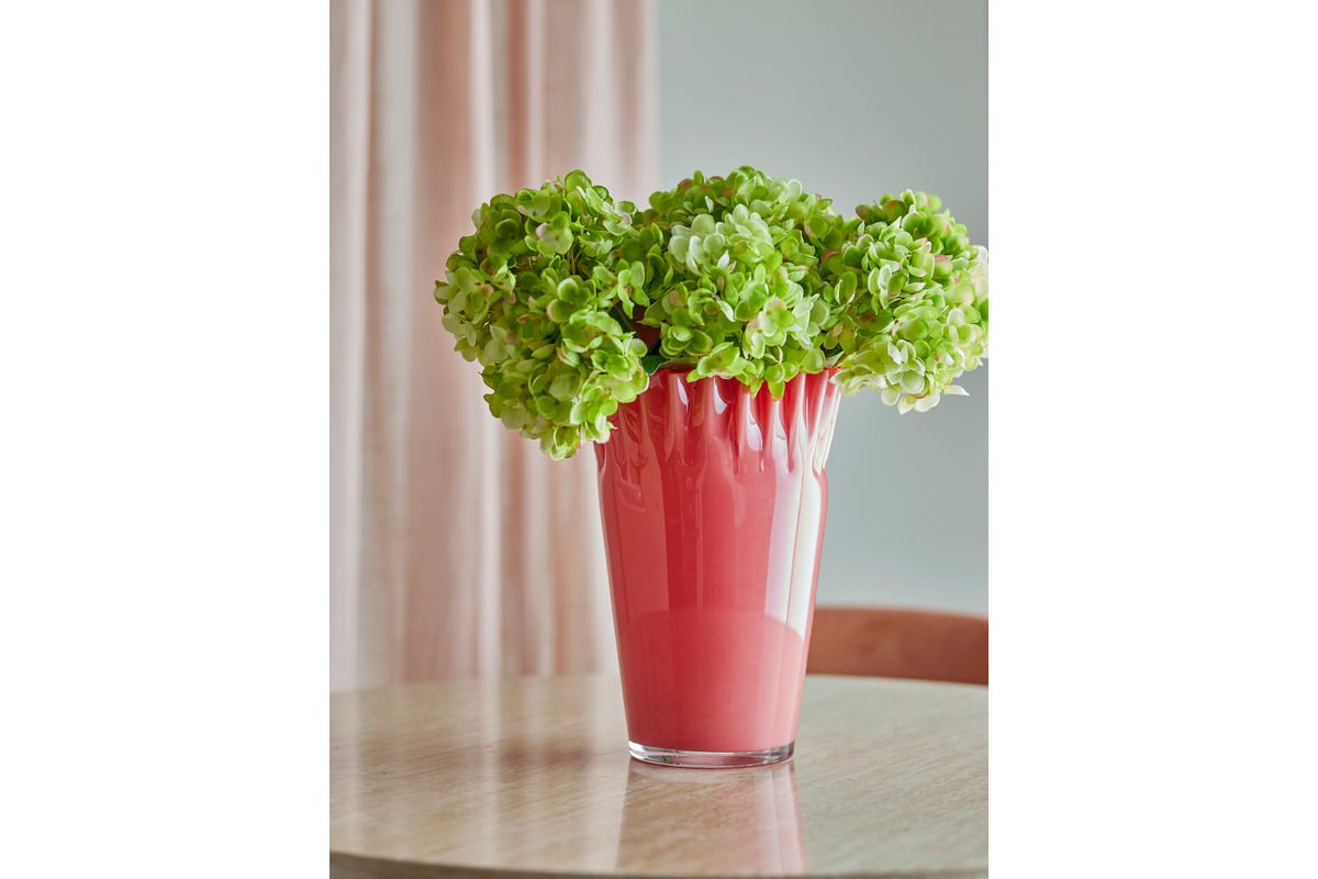 Vase „Olina“ – Oranges Glas