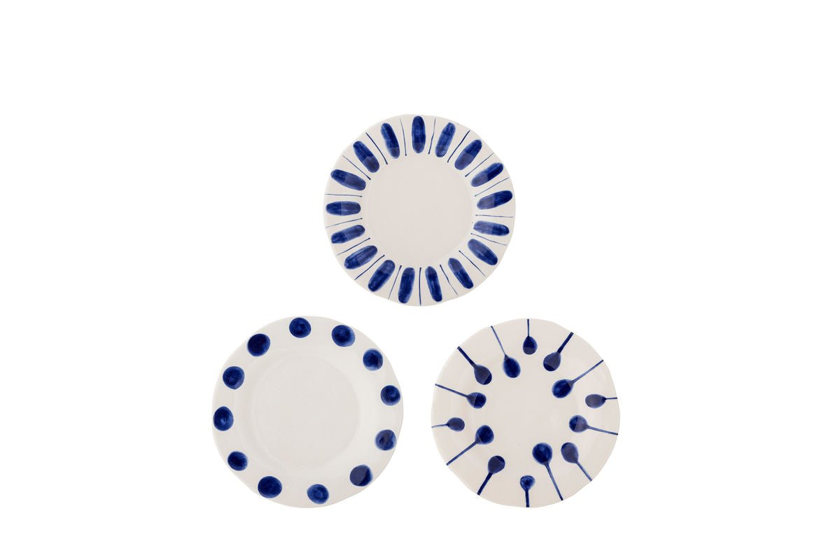 Teller Elvara - aus Steingut gefertigt 3er Set