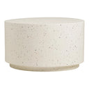 Garten Beistelltisch Velkara- Steinoptik Sand