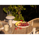 Garten-Tischlampe Norvara – wetterfest für Balkon & Outdoor-Bereich
