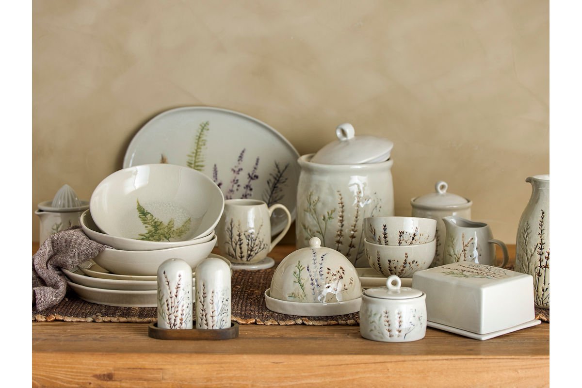 Teller Velora - aus Steingut gefertigt 4er Set