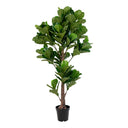Kunstpflanze Fiddle Leaf Tree – 190 cm XL-Größe mit natürlichem Dschungel-Look