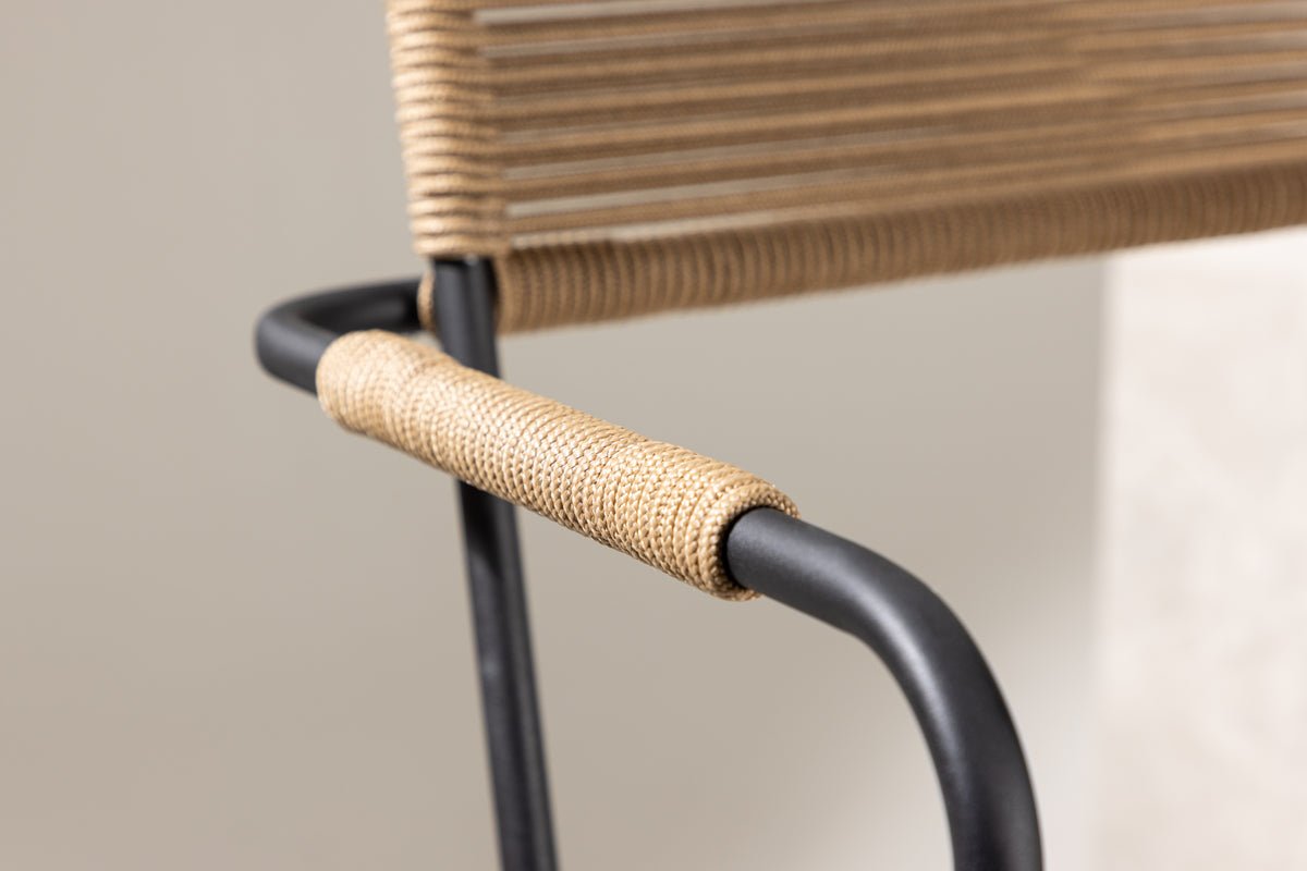 2er Set - Gartenstuhl Marla aus Metall/Polyester