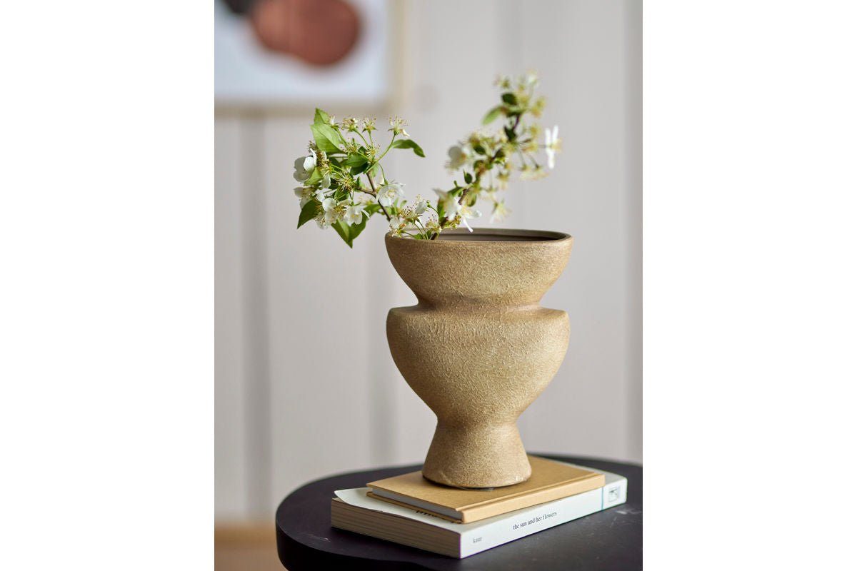 Vase „Elvara“ – Terrakotta in Natur