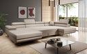 Designer Sofa Lago mit Schlaf - und Klappfunktion in Bouclé