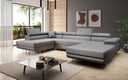 Designer Sofa Lago mit Schlaf - und Klappfunktion in Bouclé