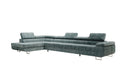 Designer Ecksofa Maxi mit Schlaf - und Klappfunktion in Cord