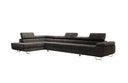 Designer Ecksofa Maxi mit Schlaf - und Klappfunktion in Cord