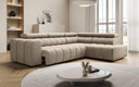 Designer Ecksofa Aurora mit elektrischer Schlaffunktion