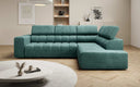 Designer Ecksofa Aurora mit elektrischer Schlaffunktion