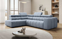 Designer Ecksofa Aurora mit elektrischer Schlaffunktion