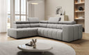 Designer Ecksofa Aurora mit elektrischer Schlaffunktion
