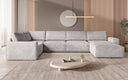 Modulare Sofalandschaft U Yuma aus Cord
